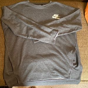 Nike Women’s Softball Lot - Crewneck Sweatshirt and Raspberry Club Tee - size M